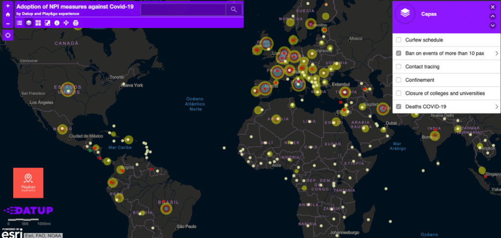 Adopción de medidas no farmacéuticas (NPI) contra el Covid-19