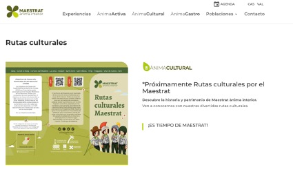 Web Rutas Culturales Maestrat